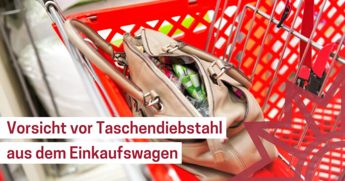 Themenfoto: Diebstahl aus dem Einkaufswagen