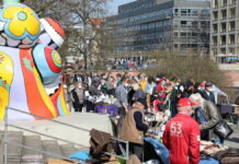 Altstadtflohmarkt Hannover startet am Hohen Ufer in die Saison Flohmarkt Hannover