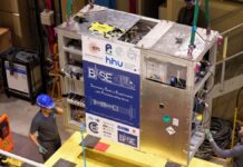 antimaterie in bewegung die transportable falle base-step mit der nun erstmals antiprotonen transportiert wurden.