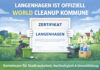 langenhagen ist ausgezeichnet! stadt als „world cleanup kommune“ zertifiziert
