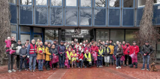 Mehr als 70 fleißige Helferinnen und Helfer haben sich am Samstag, 14. März, zum Frühjahrsputz in der Kernstadt getroffen.