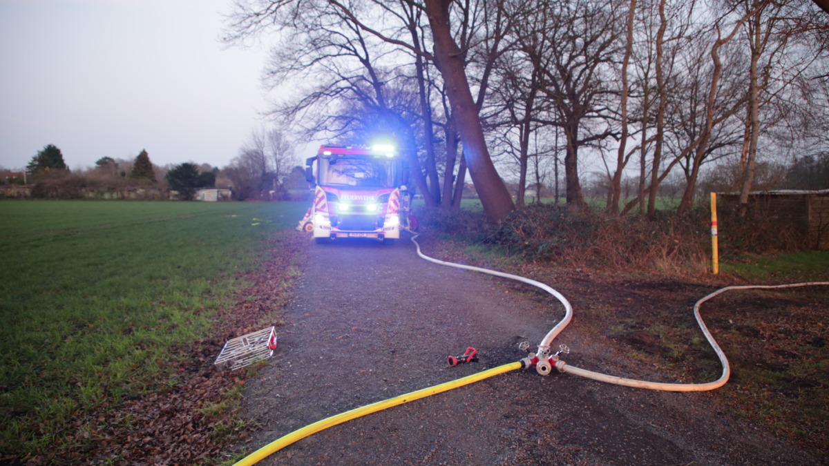 feuerwehreinsatz godshorn