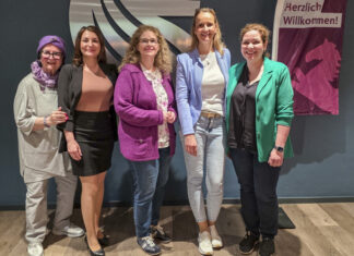 der frisch gewählte vorstand der frauen union langenhagen