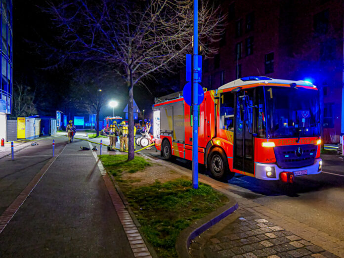 Tiefgaragenbrand in Hannover