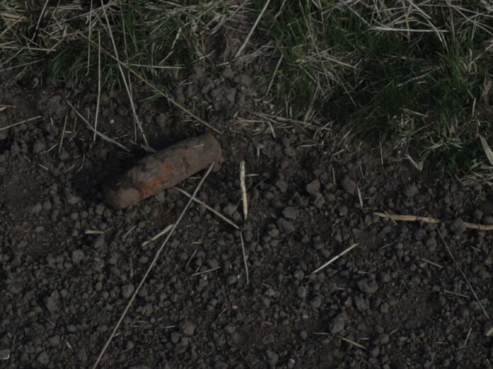 Phosphorbombenfund in Stelingen.