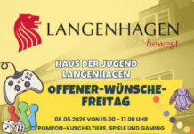 Wünsche-Freitag im Haus der Jugend lädt Kinder zum mitmachen ein Offener Wünsche Freitag