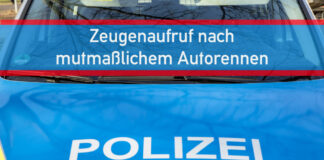 Symbolbild: Zeugenaufruf / Autorennen.