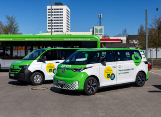 sprinti: mehr klimaschutz, mehr mobilität für die region flottenerweiterung auf 130 – sprinti wird elektrischer und regionaler 20 id.buzz aus dem vw-werk in stöcken erweitern ab sofort den fuhrpark.