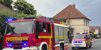 Feuerwehr Luthe probt Ernstfall