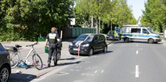 Unfall zwischen PKW und Radfahrer