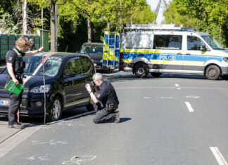 unfall zwischen pkw und radfahrer