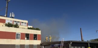 Feuer im Gewerbegebiet Godshorn