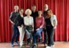 der neue vorstand der klangbüchse e.v. (hinten): roman sickau, harald hesse, jürgen köhler (vorne): tanja nafziger, renate kunze, andrea jocksch, inga herrmann.