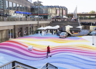 eröffnung bodenkunstwerk raschplatz hannover