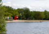 infoveranstaltung am silbersee: nabu klärt über wasserpflanzen auf dlrg station am silbersee in langenhagen.
