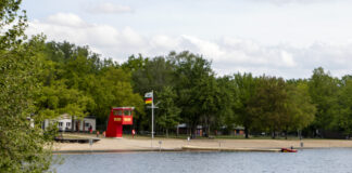 DLRG Station am Silbersee in Langenhagen.