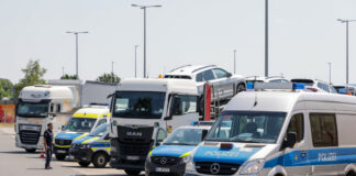Großkontrolle im Güterverkehr
