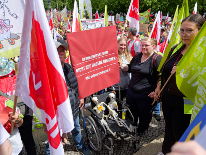 Demonstration gegen Gesundheitsrefom Demonstration gegen Gesundheitsrefom