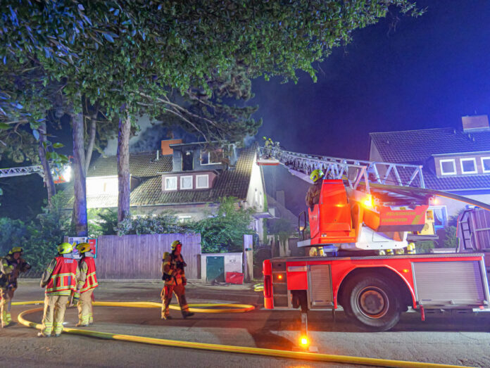 Wohnungsbrand im Bünteweg in Hannover Wohnungsbrand im Bünteweg in Hannover