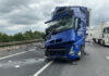 unfallserie bei lehrte: lkw-unfall auf a2 und zwei weitere einsätze lkw unfall a2 - verkehrsunfall