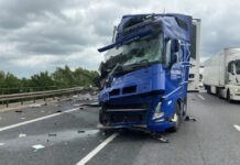 Unfallserie bei Lehrte: Lkw-Unfall auf A2 und zwei weitere Einsätze LKW Unfall A2 - Verkehrsunfall