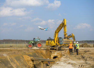 Hannover Airport: Nordbahn wieder für den Flugverkehr geöffnet Baumaßnahmen Nordbahnmodernisierung
