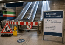 Rolltreppen am Kröpcke werden erneuert – Einschränkungen bis Oktober Themenbild: Rolltreppen / Bauarbeiten