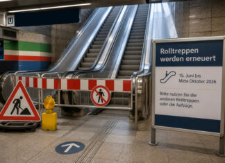 Rolltreppen am Kröpcke werden erneuert – Einschränkungen bis Oktober Themenbild: Rolltreppen / Bauarbeiten