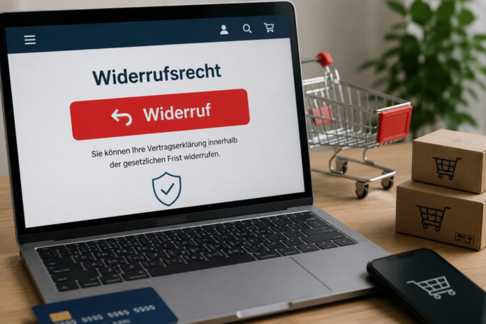 Widerrufsrecht und Online-Shopping-Umgebung