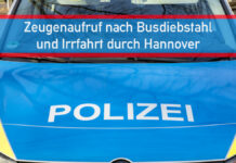 Jugendliche stehlen Linienbus und verursachen Unfälle Zeugenaufruf Busdiebstahl