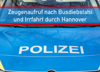 Jugendliche stehlen Linienbus und verursachen Unfälle Zeugenaufruf Busdiebstahl