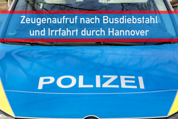 Zeugenaufruf Busdiebstahl