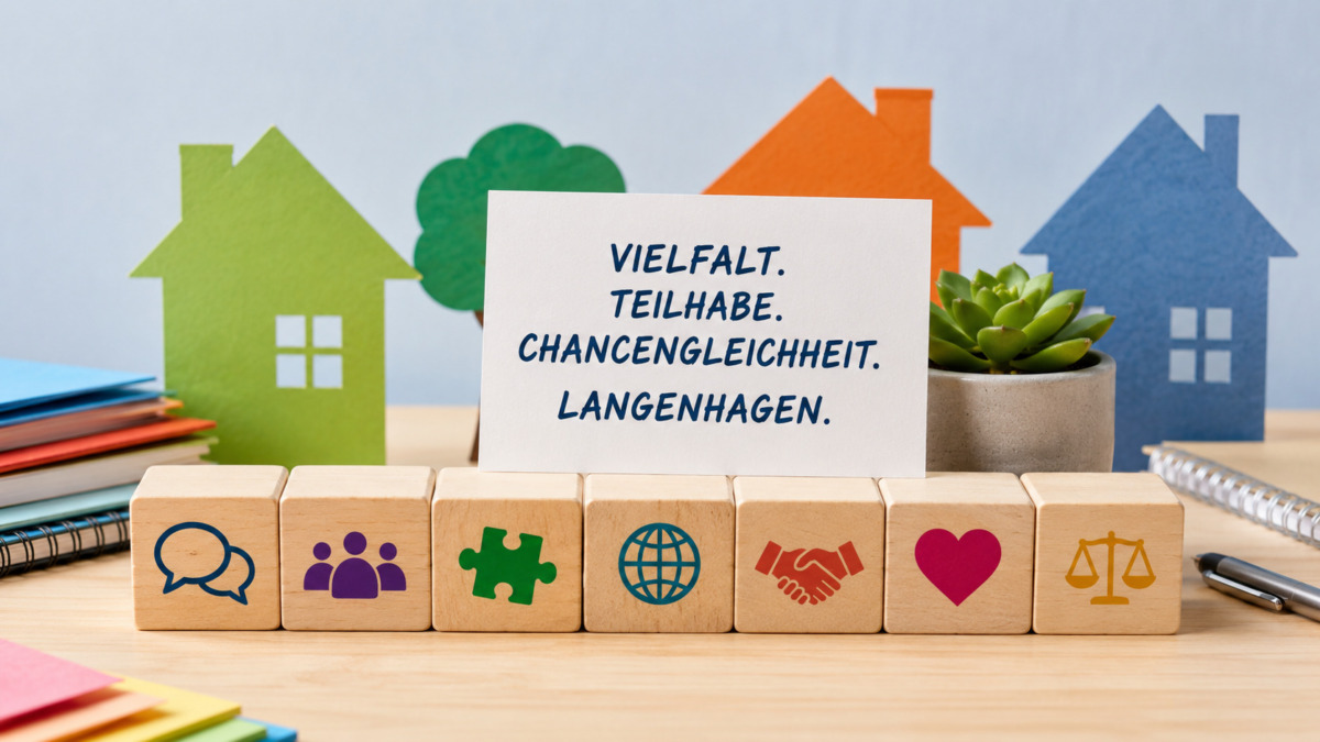 engagement für vielfalt: integrationsbeirat in langenhagen sucht verstärkung symbolbild: integration in langenhagen