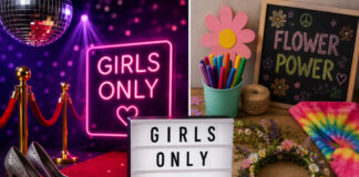 „Girls only“-Disco. - Quelle: KI generiertes Symbolbild