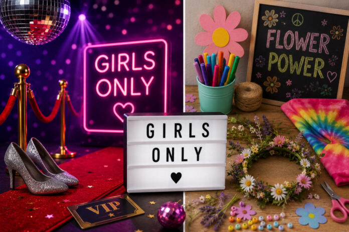 „Girls only“-Disco. - Quelle: KI generiertes Symbolbild