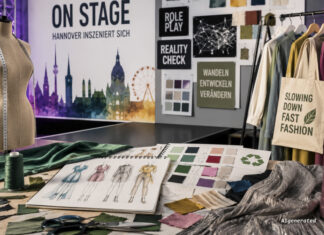„On Stage“: Anna-Siemsen-Schule zeigt Mode auf IdeenExpo Symbolbild: Mode/Modenschau/on stage/Hannover - KI