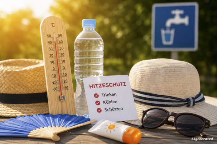 Hitze/Hitzeschutz/Sommer Hitze/Hitzeschutz/Sommer