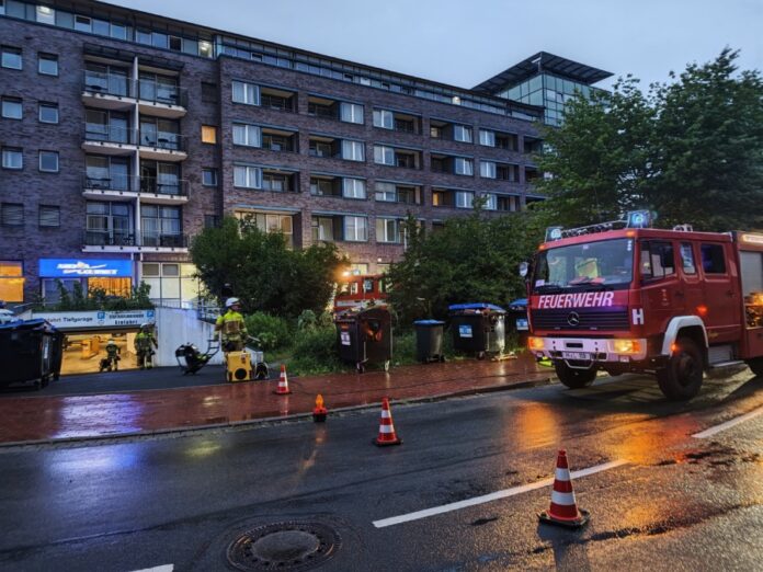 Feuer im Keller eines Hotels in Langenhagen