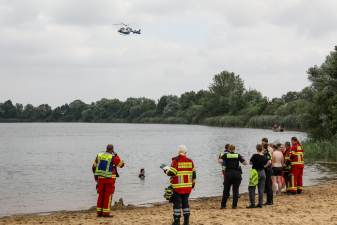 Wasserrettung Wasserrettung Hufeisensee