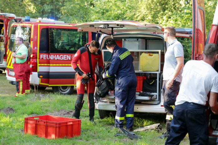 Wasserrettungseinsatz - Südsee Schulenburg