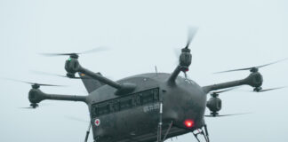 Grille X03 im Flug