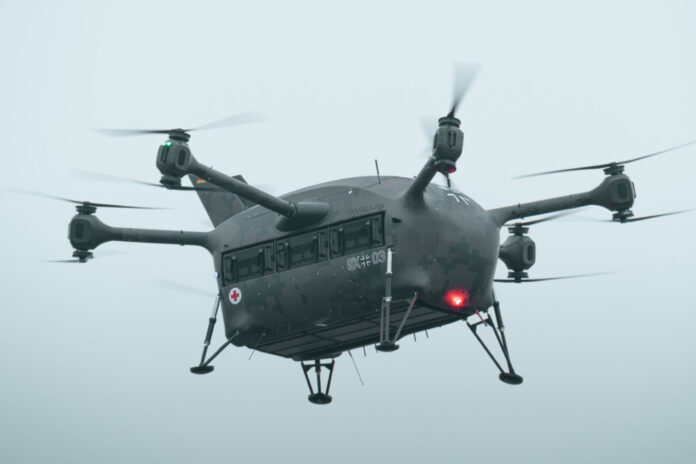 Grille X03 im Flug