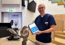 Prof Dr Michael Pees stellt die App Wildtier SOS vor.