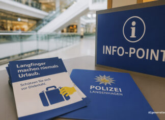 Kontaktbeamte im City Center Langenhagen vor Ort Symbolbild: Polizei / Info-Point