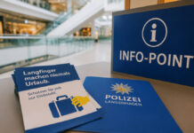 Kontaktbeamte im City Center Langenhagen vor Ort Symbolbild: Polizei / Info-Point