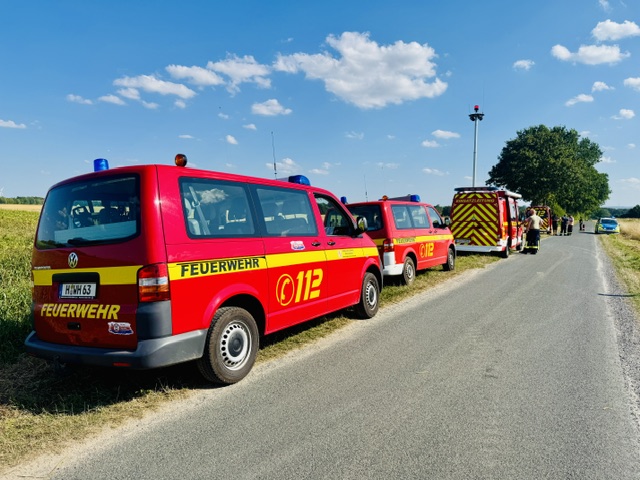 Flächenbrand Flächenbrand zwischen Kolenfeld und Wunstorf