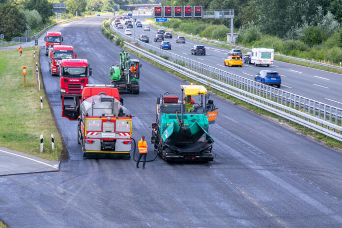 Autobahnbaustelle Symbolbild: Autobahnbaustelle