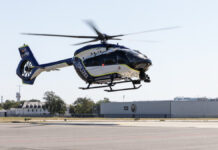 Übergabe des neuen Polizeihubschraubers H 145 D3 "Phoenix" am Hannover Airport.