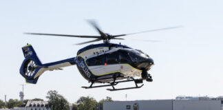 Übergabe des neuen Polizeihubschraubers H 145 D3 "Phoenix" am Hannover Airport.