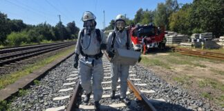 Gefahrstoffaustritt aus Güterzug in Celle